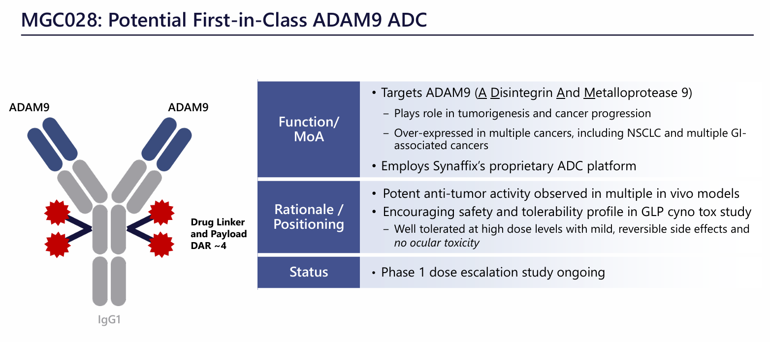 ADAM9 is a new target for ADC anticancer therapy