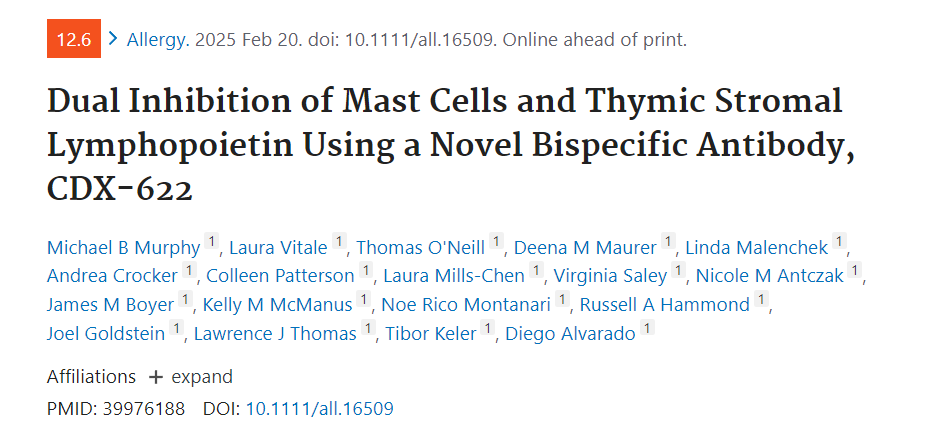 Dual inhibition of a novel bispecific antibody CDX-622